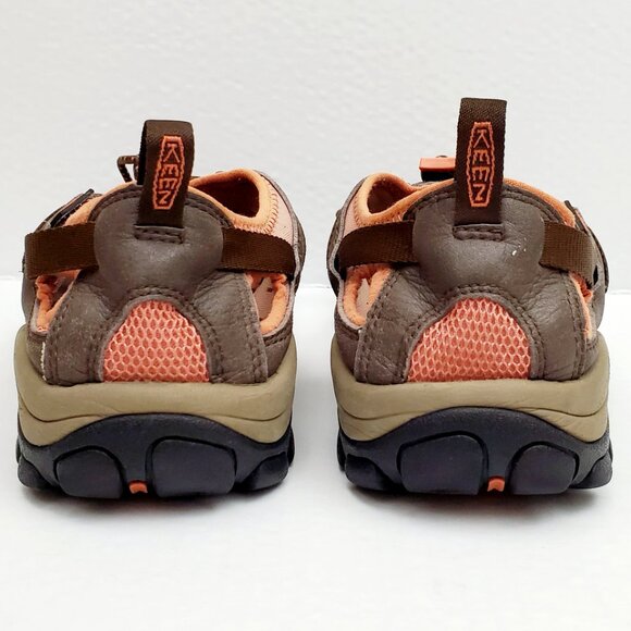 KEEN Owyhee Womens Size 10 Brown Peach Outdoor Hiking Trail Water Sandals Shoes - Picture 7 of 10